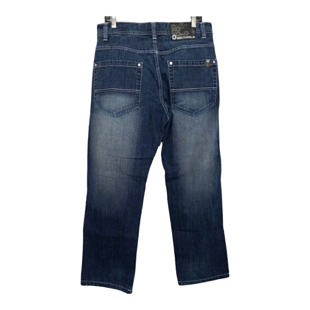 Vintage Y2K Southpole 4180  Blue  Denim Jeans Baggy Streetwear Size 34 Hip Hop
